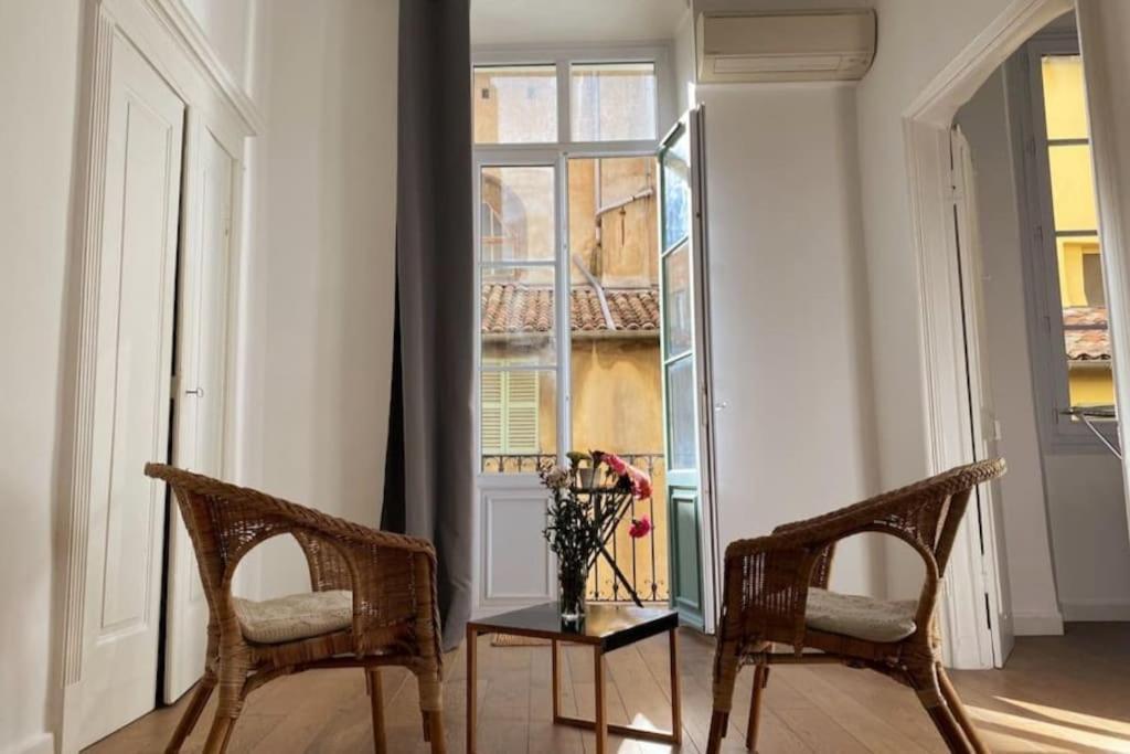 Homelivia, Vieux Nice, Appartement De Charme, Clim Balcon Zewnętrze zdjęcie