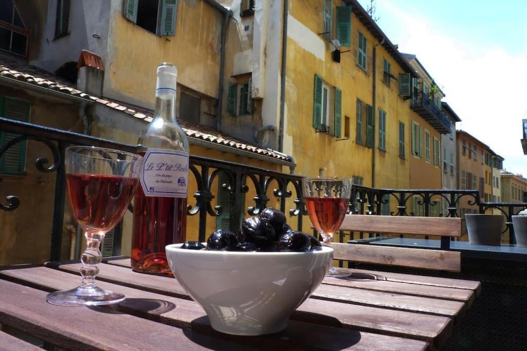 Homelivia, Vieux Nice, Appartement De Charme, Clim Balcon Zewnętrze zdjęcie